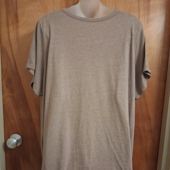 Torrid women's tan brown Tee shirt top pullover lightweight soft plus size 3X - Picture 4 of 5